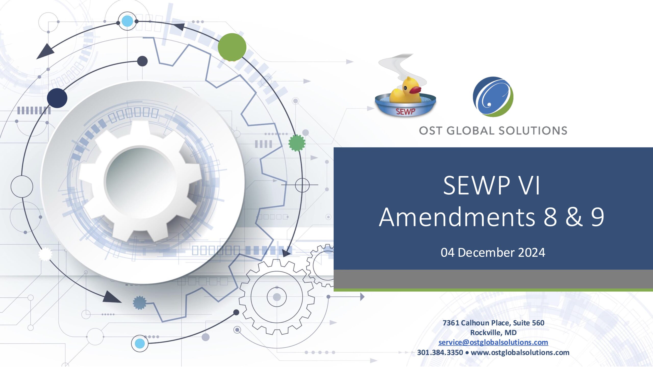 Webinar Recap: SEWP-VI Amendments 8 & 9 – Critical Updates to the RFP